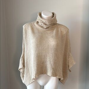 Lagen Look Panacea Crop Knit Top EUC Overaized